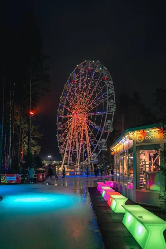 Всемирный день без Wi-Fi на Охта Парке (вечерний период погружения)