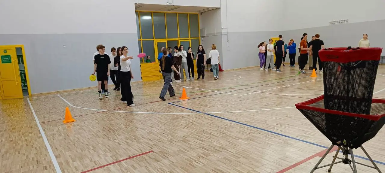 Фрисби-Магия в рамках Спортивных суббот Московского школьника