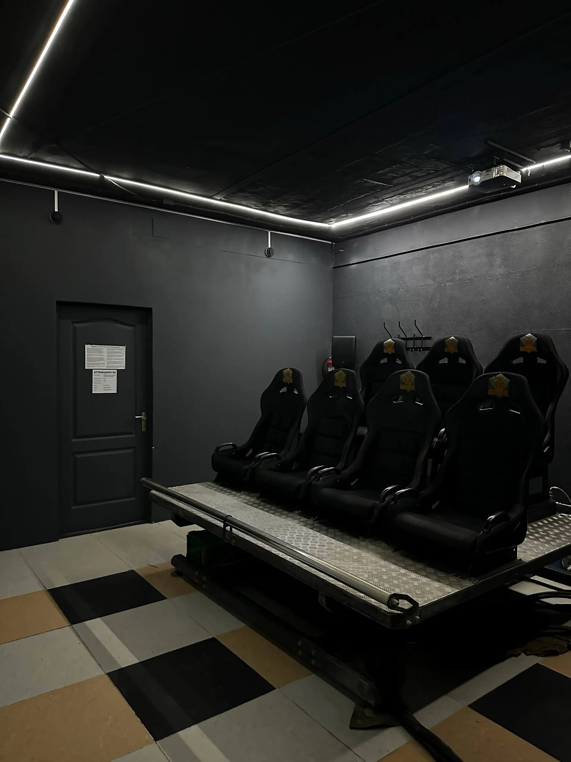 Ремонт и открытие 5D кинотеатра