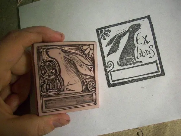 Мастер-класс Экслибрис – печать на книгу