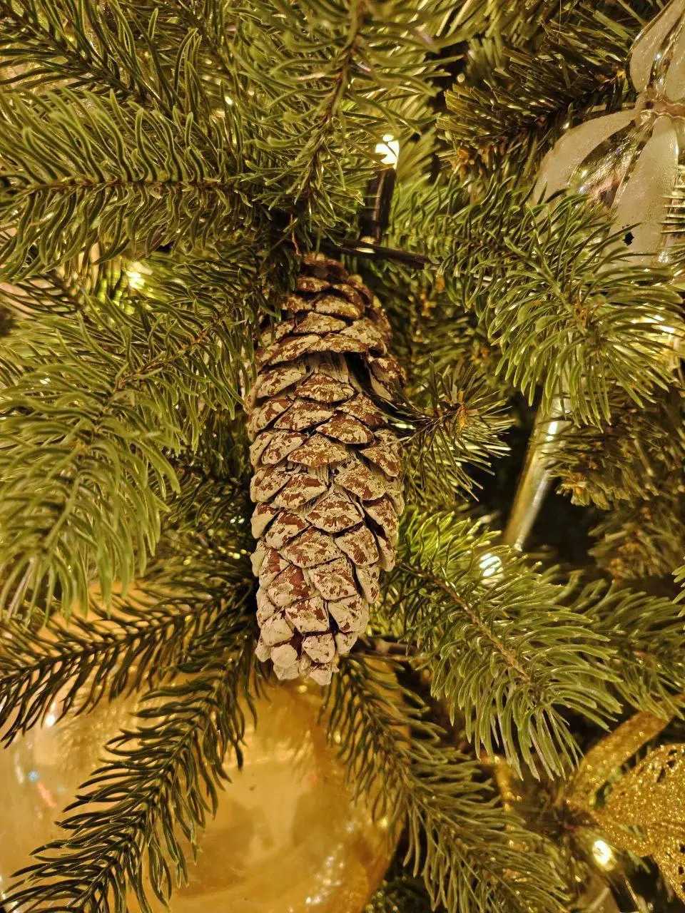 Новогодние декорации на улице Рождественке