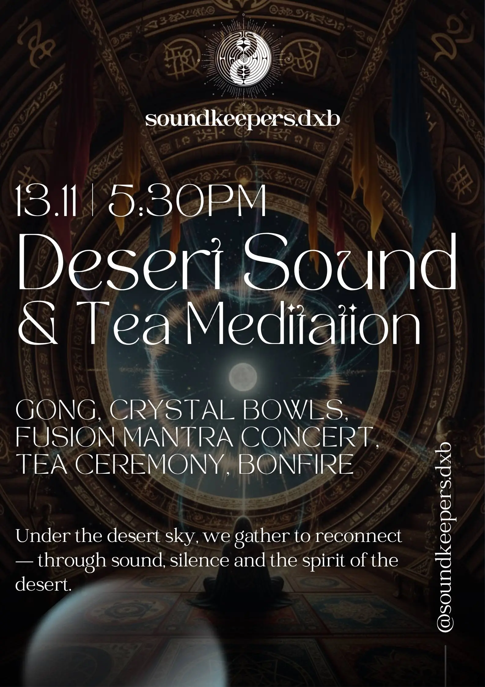 Desert Sound Healing & Tea Meditation | Fusion-Mantra Concert