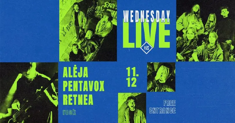 WednesDAY LIVE with Pentavox and Retnea
