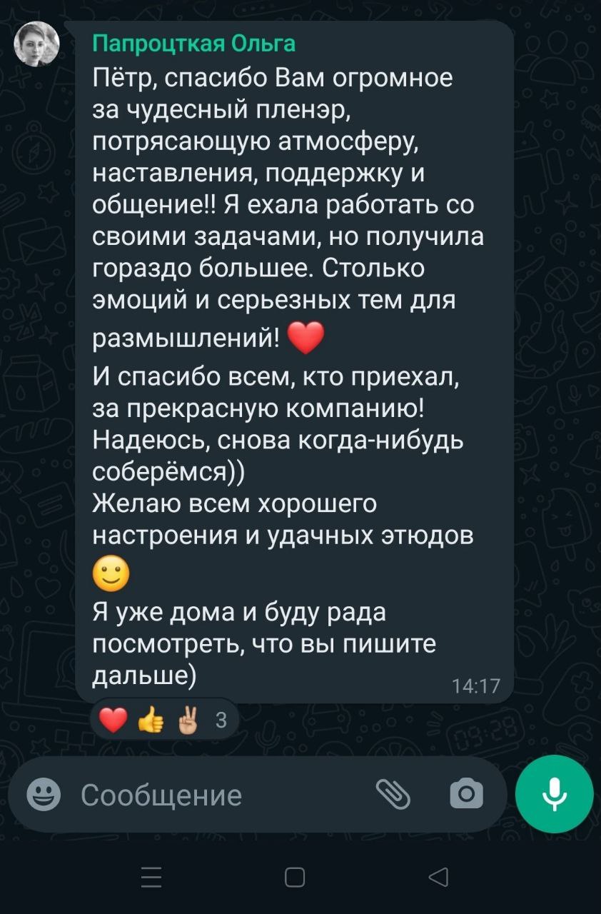 Пленэр на Академической даче