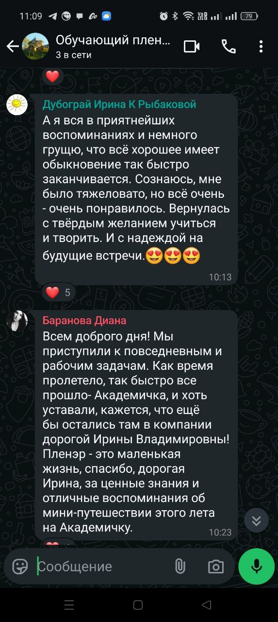 Пленэр на Академической даче