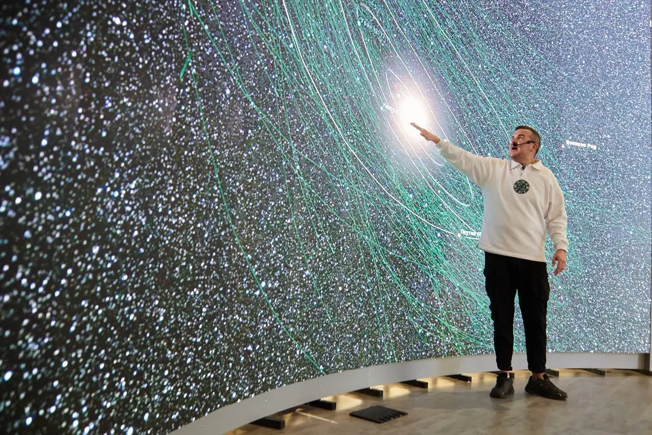 Бесплатное космическое шоу в ТРЦ Южный