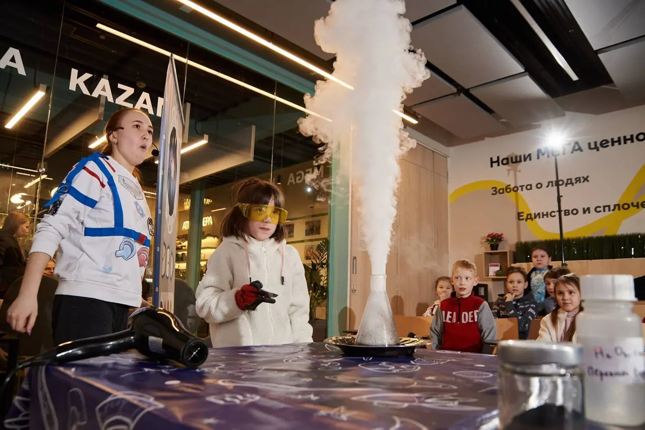 Бесплатное космическое шоу в ТРЦ Южный