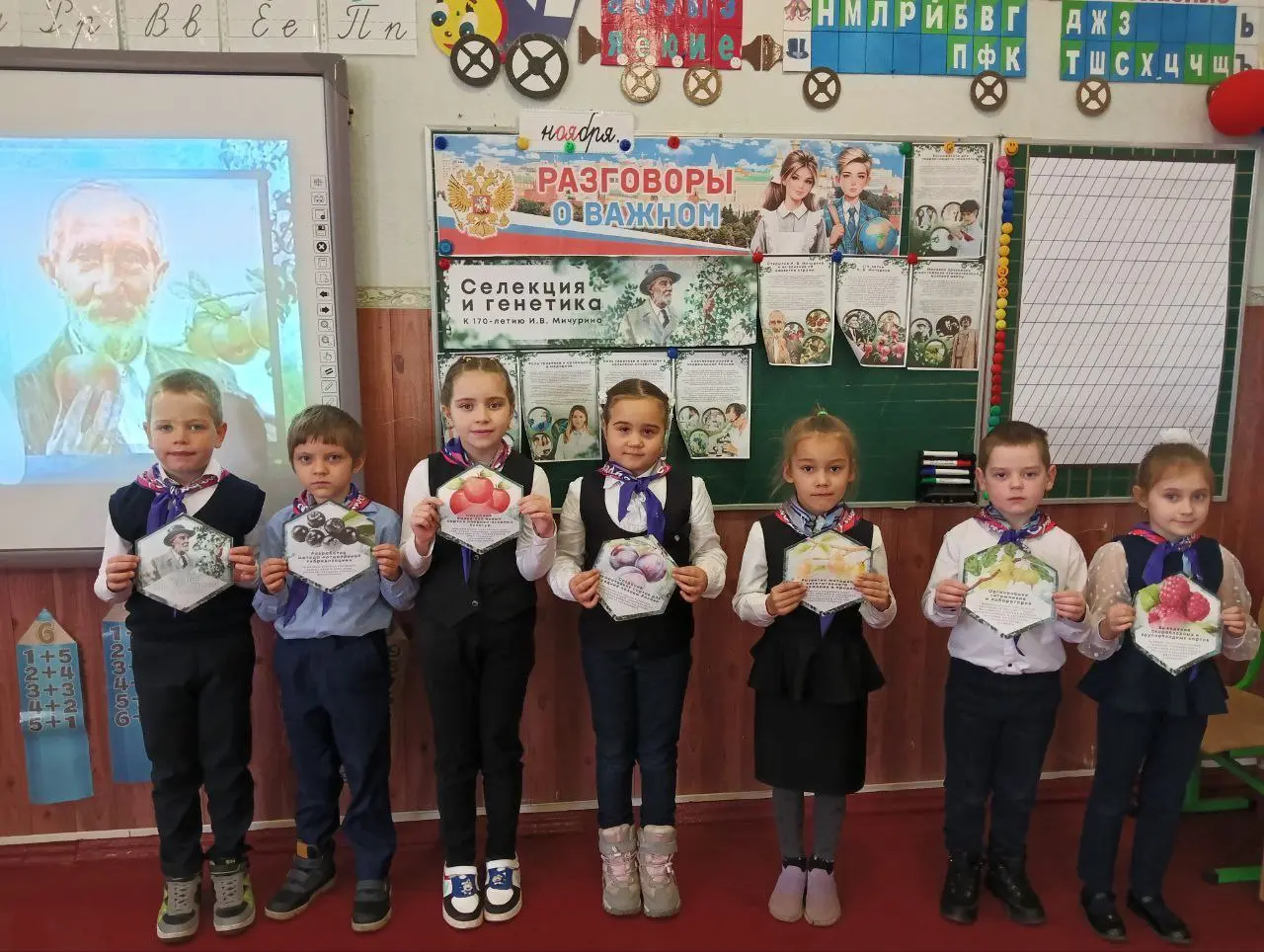 Урок по селекции и генетике растений в школе