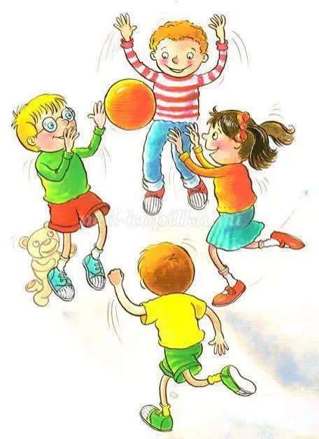 Активные игры на детской площадке PK «Non Stop»