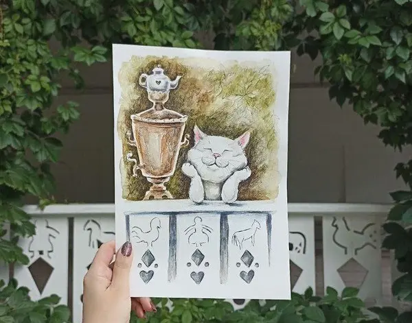 Моноспектакль "Кот Март в Ясной Поляне"