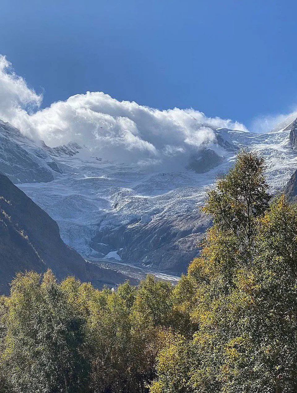 Золотая осень в горах Домбая, полная перезагрузка