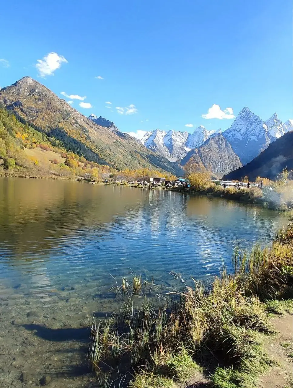 Золотая осень в горах Домбая, полная перезагрузка