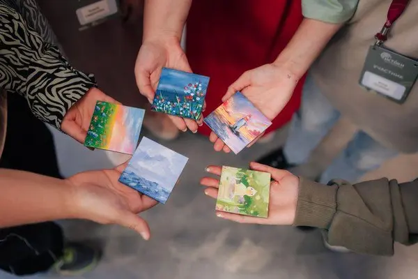 Мастер-класс по живописи на магнитах