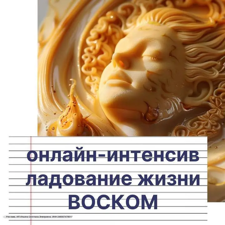 Ладование жизни воском онлайн-интенсив