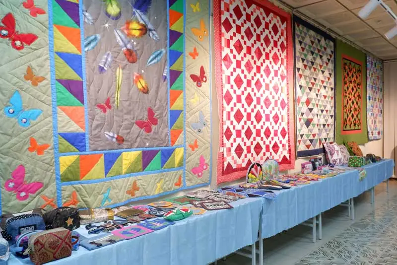 Осенняя экспозиция местного музея Новотроицкие мастерицы