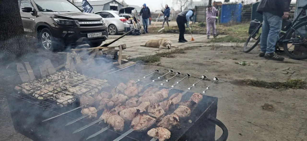 Лев Николаевич мото-ралли: судейство и субботник