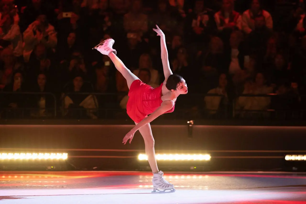 Каток на площади 1905 года открытие олимпийскими чемпионками