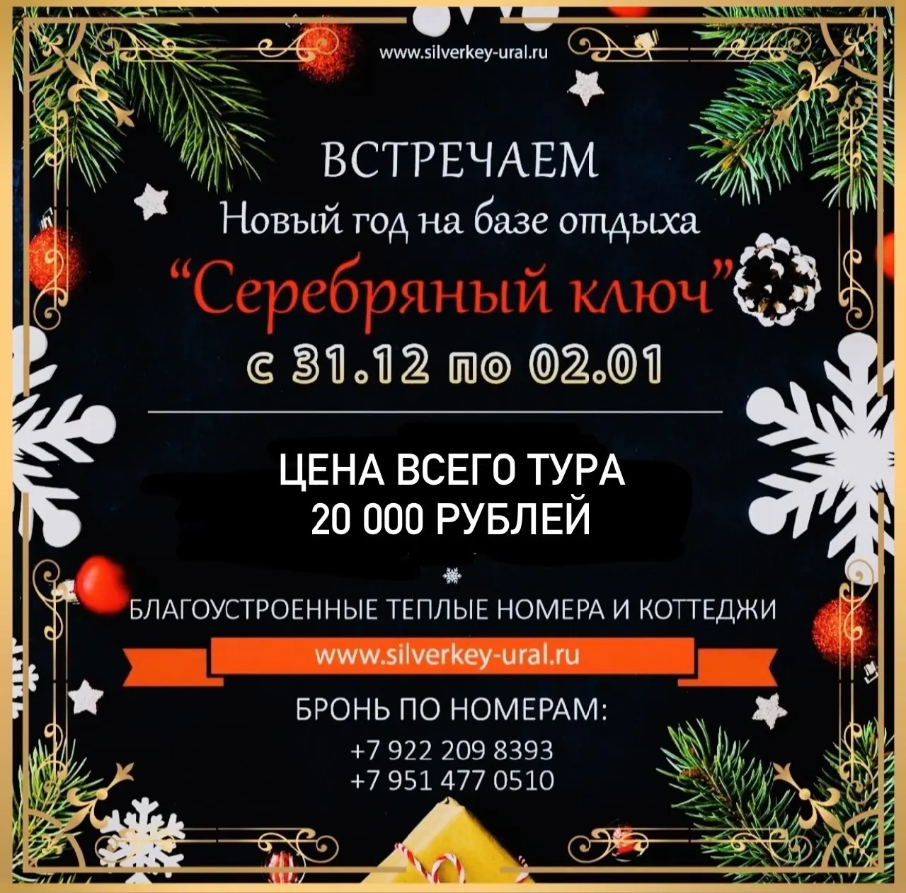 Новый год на базе отдыха