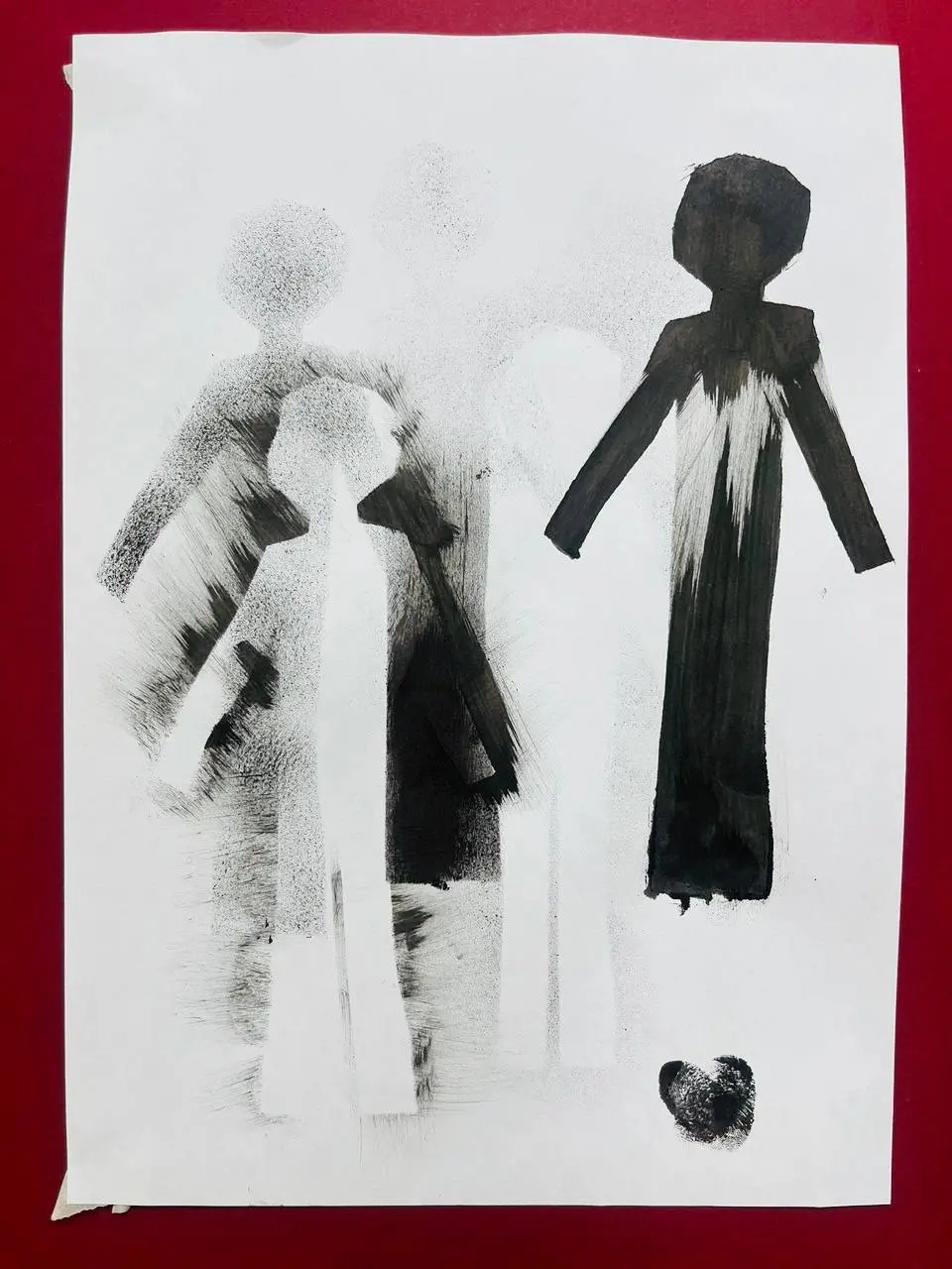 мероприятие по рисованию трафаретом