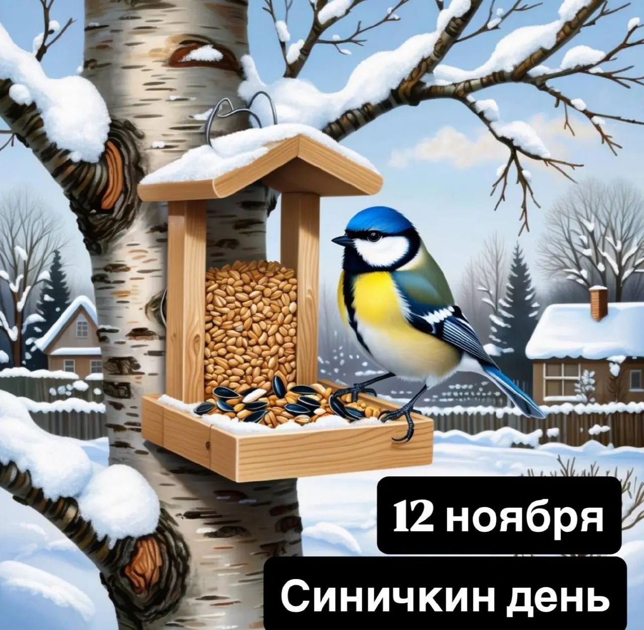 Синичкин день — 12 ноября
