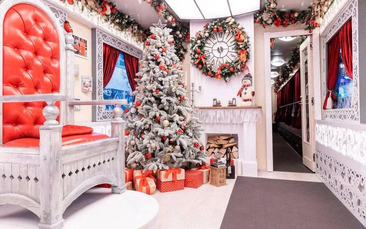 Поезд Деда Мороза в Сочи