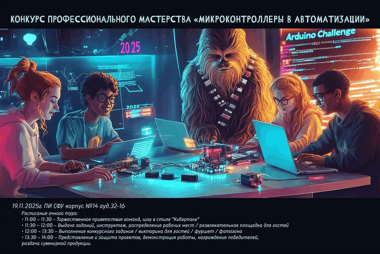 Конкурс профессионального мастерства «Микроконтроллеры в автоматизации»