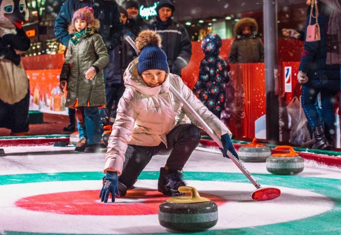Бесплатно на кёрлинг от Московских сезонов