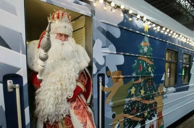 Поезд Деда Мороза в России 2026