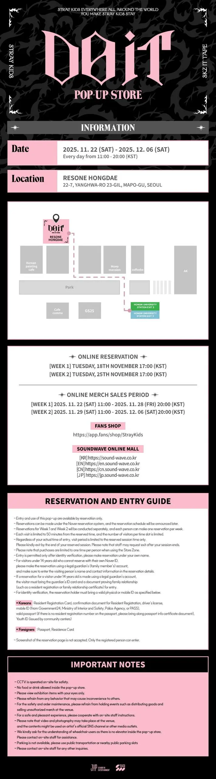 Stray Kids "DO IT" POP-UP STORE