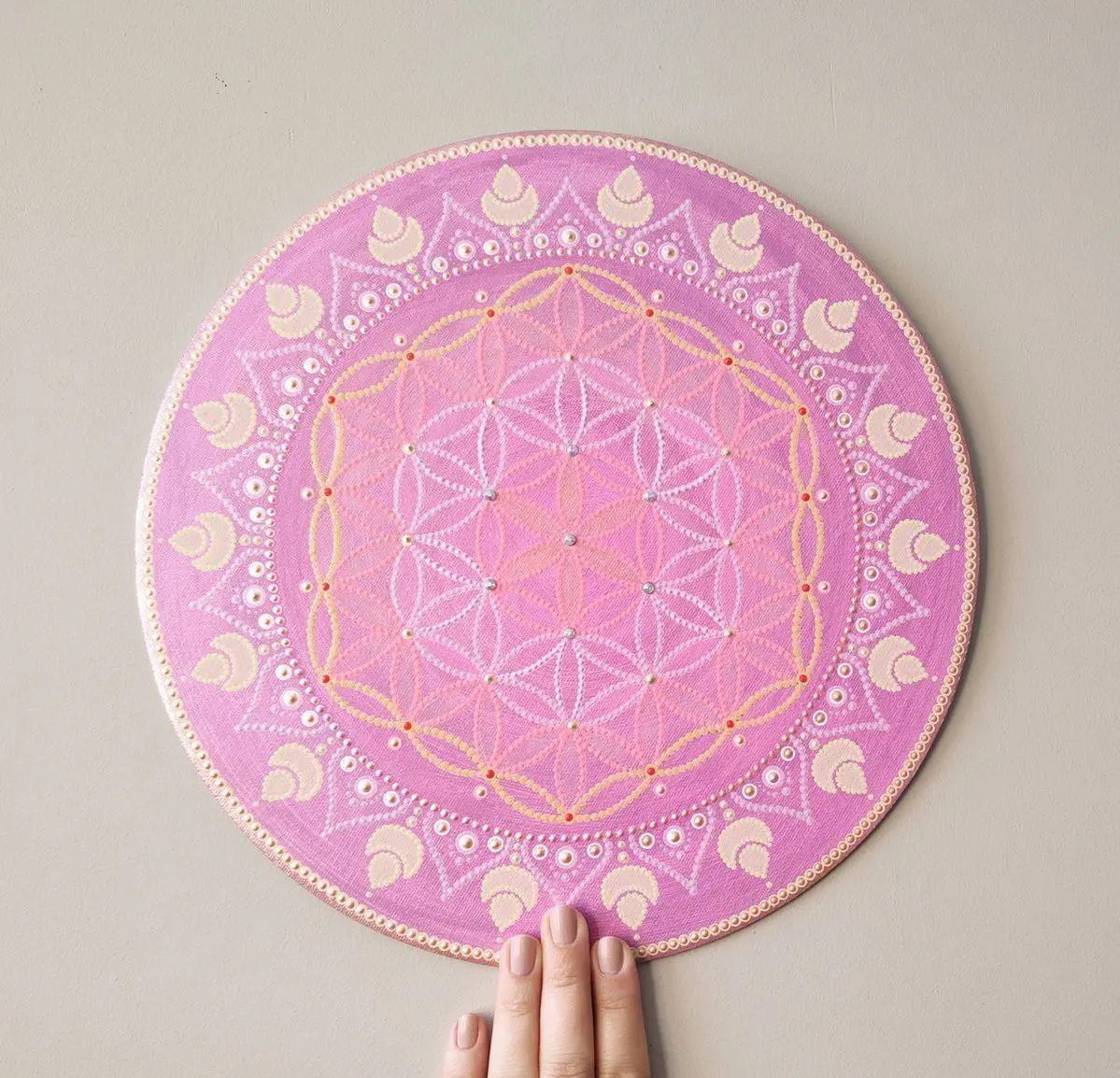 Мастер-класс по созданию картины Мандалы