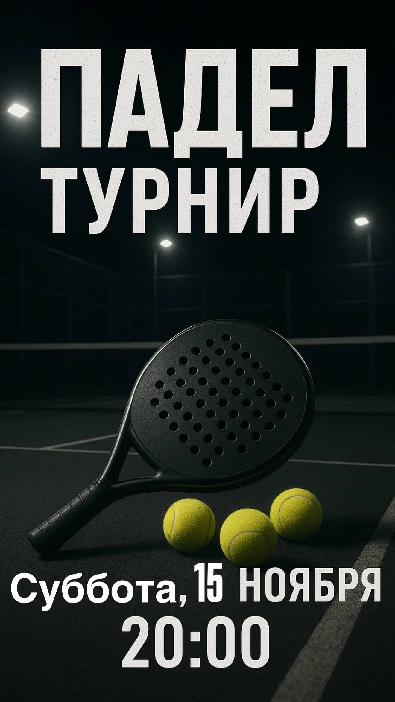 PADEL — мини-турнир
