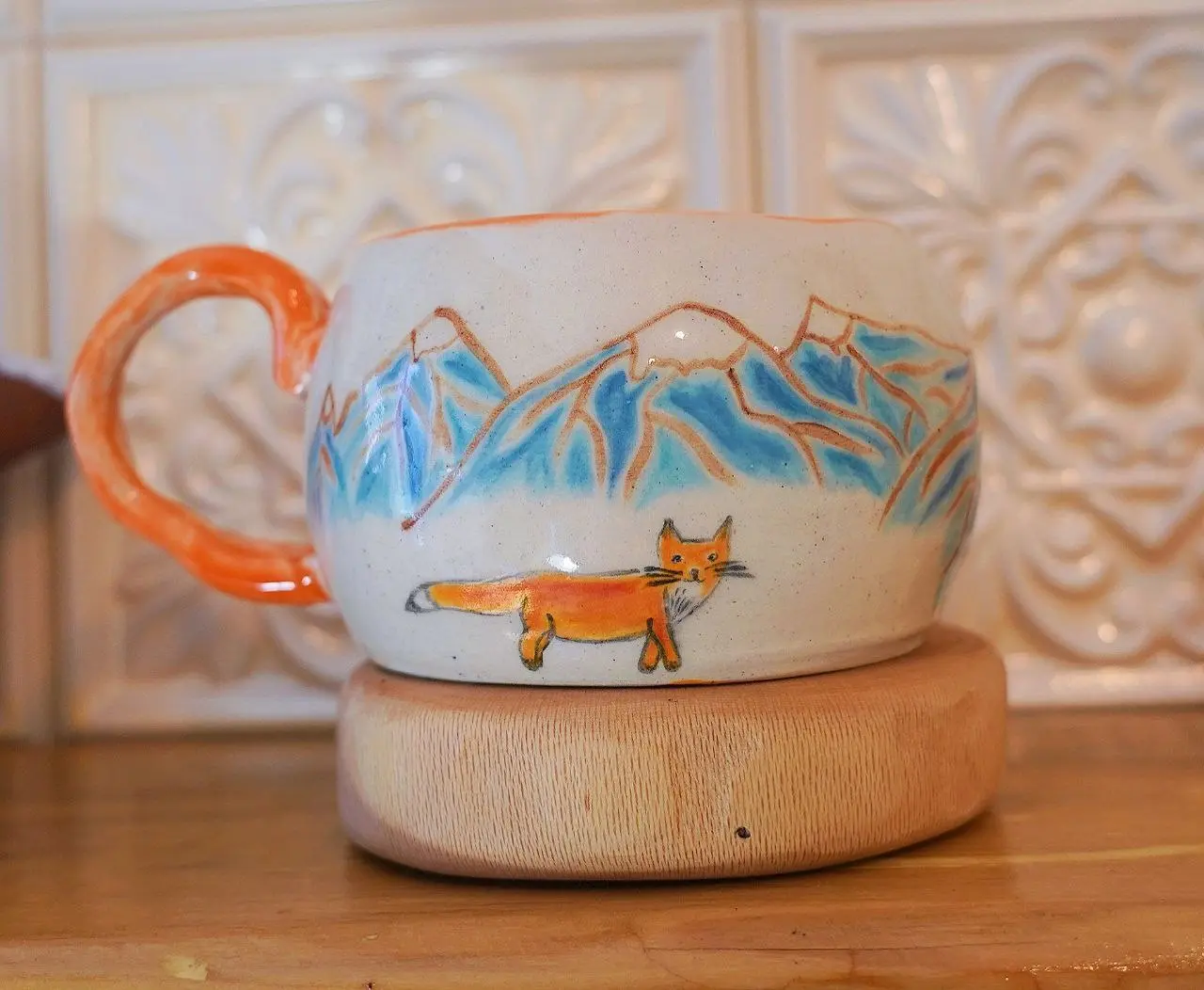 Мастер-класс: Лепим и рисуем лисичек и оранжевое настроение