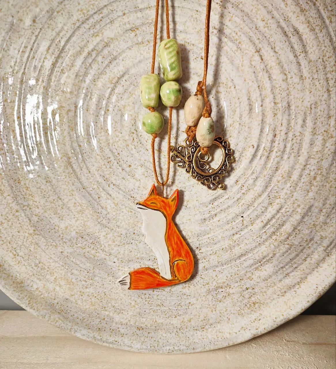 Мастер-класс: Лепим и рисуем лисичек и оранжевое настроение