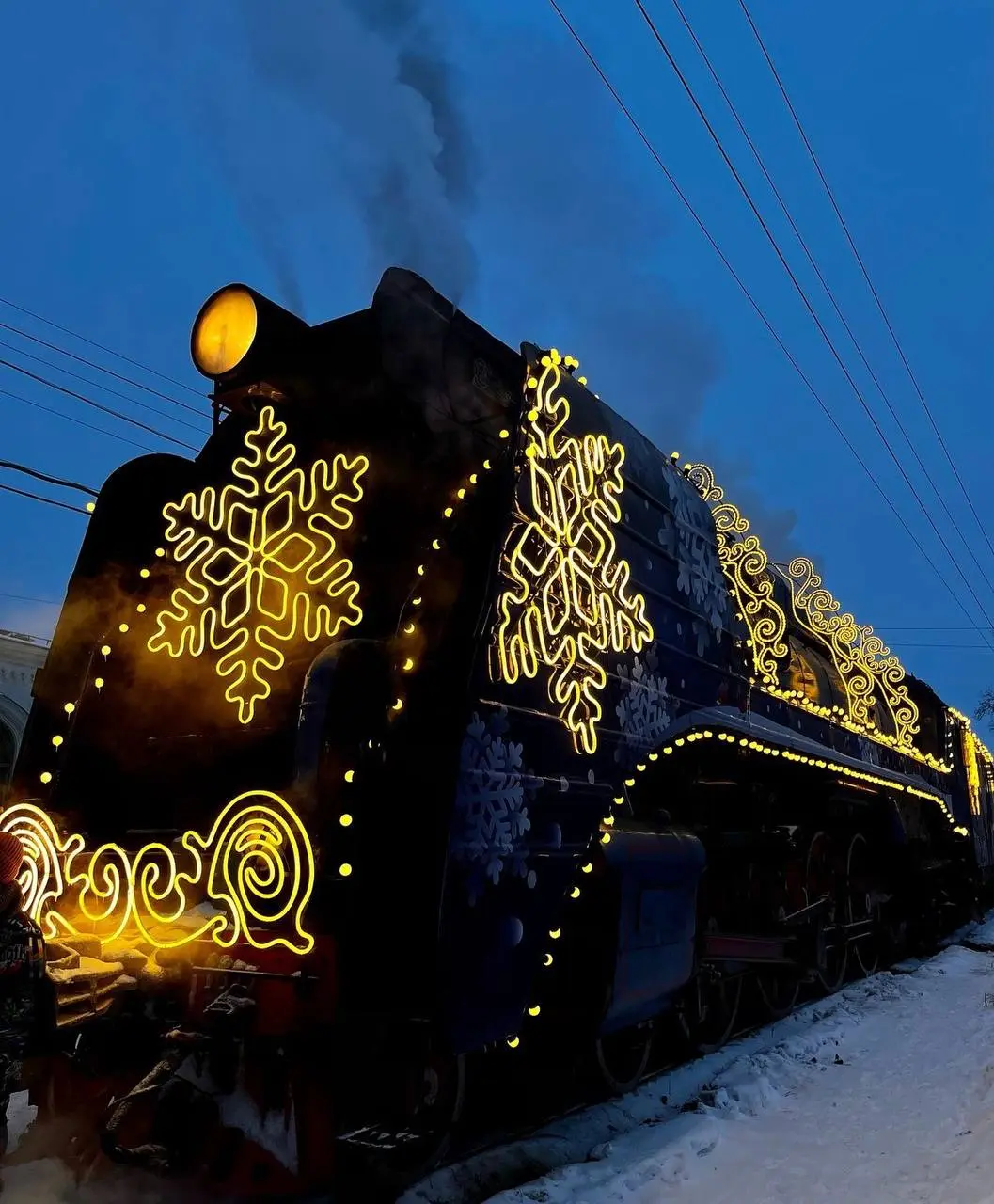 Хорошие новости: Знаменитый поезд Деда Мороза приезжает в Тольятти 2025