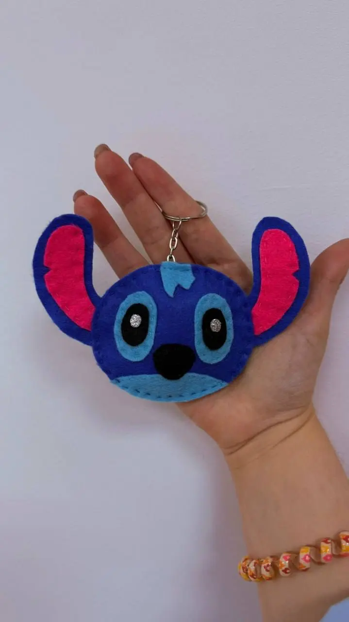 Бесплатный мастер-класс по шитью брелка «Стич»