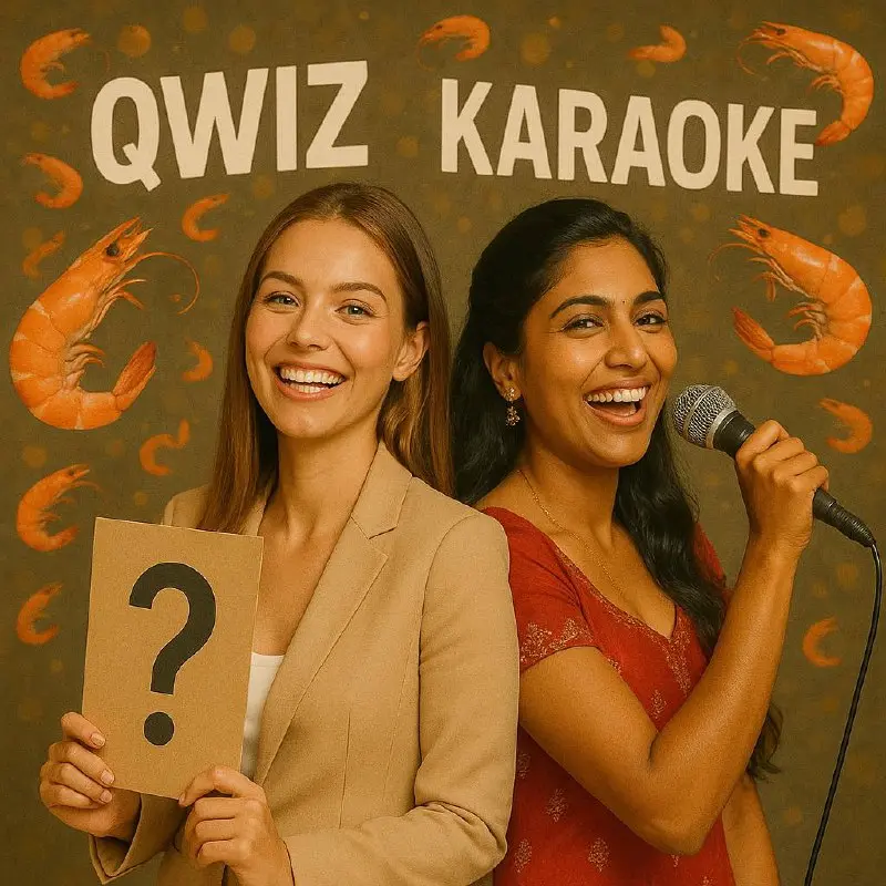 QWIZ и Karaoke в Crazy Prawn