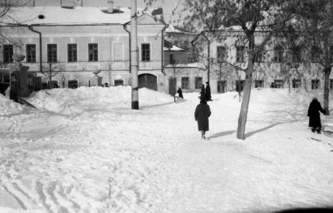 1960 е Казань Зима на Черном озере от Евгения Шипина