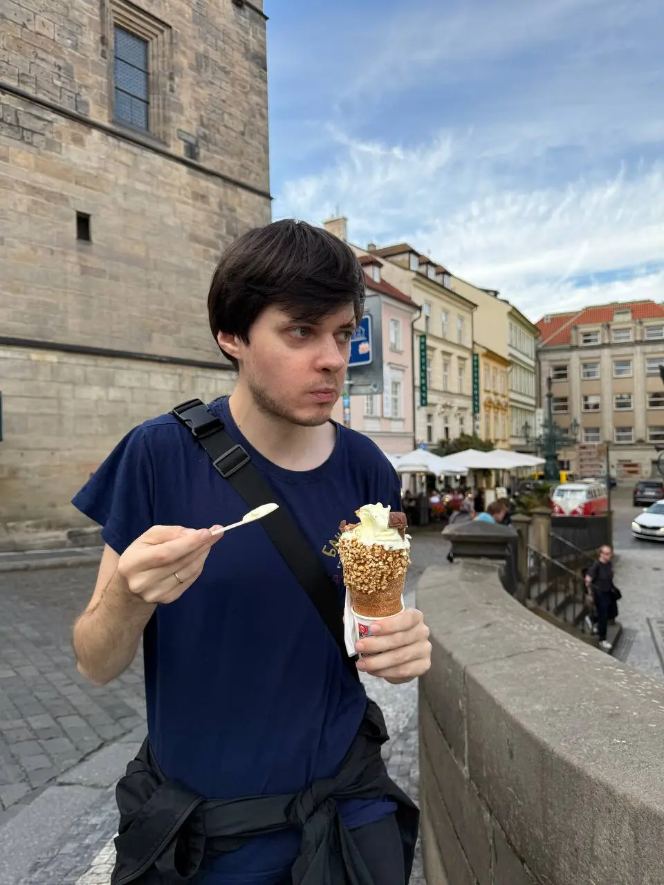 сольный трдельник у Дани в Питере