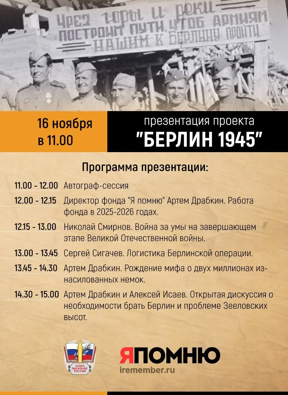 Презентация проекта Берлин 1945