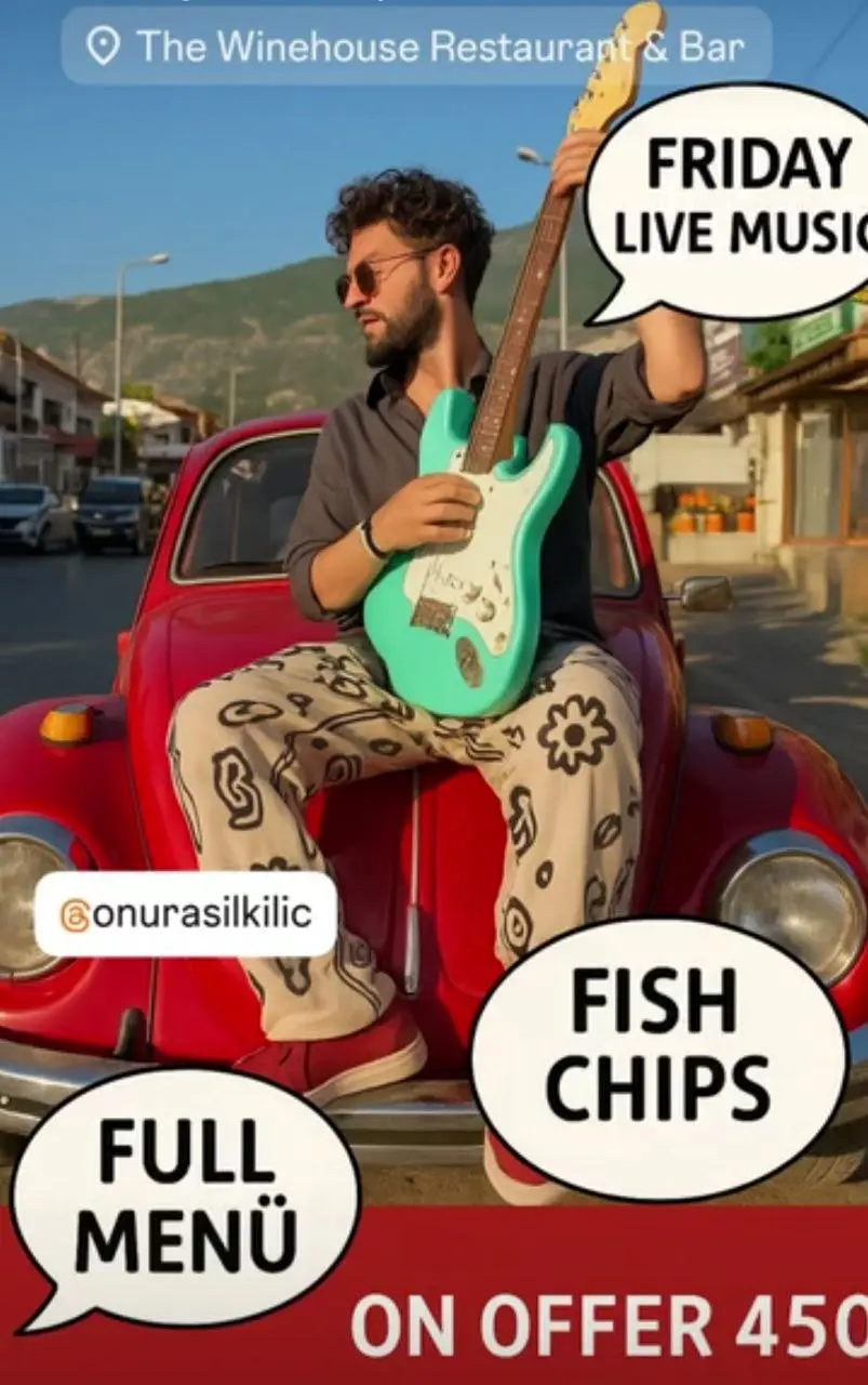 ONUR ASİLKILIÇ Live at The Winehouse Restaurant Bar