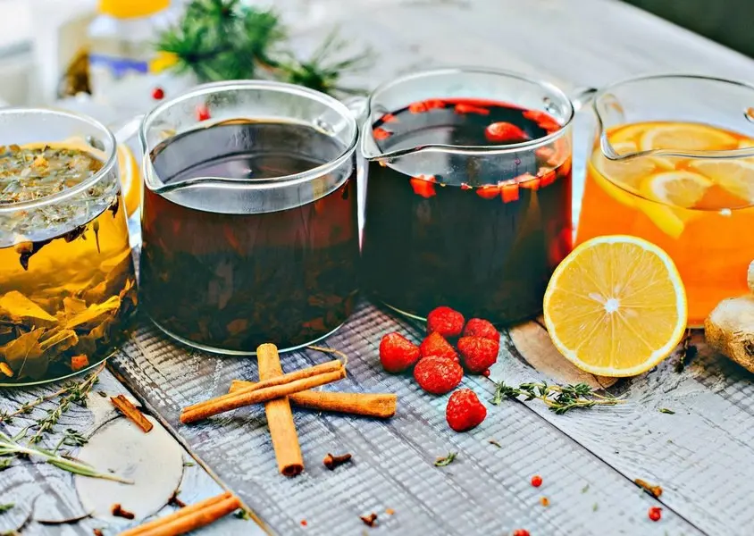 Дегустация зимних согревающих чаев