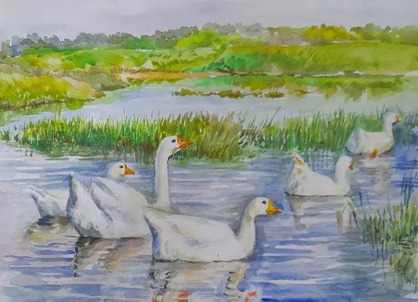 Выставка детского рисунка "Братья наши меньшие"