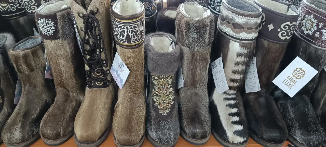 ярмарке унтов от фабрики "АЙХАЛ"