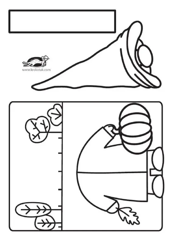Аппликация из осенних листьев для детей