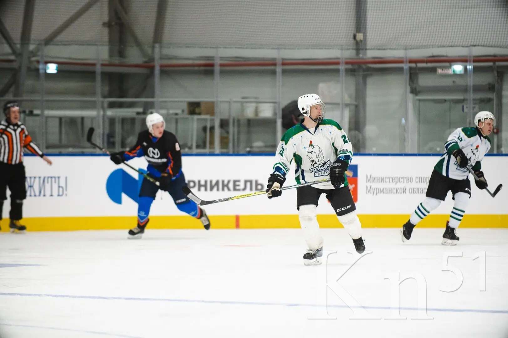 Открытие ледовой арены Имандра в Мончегорске