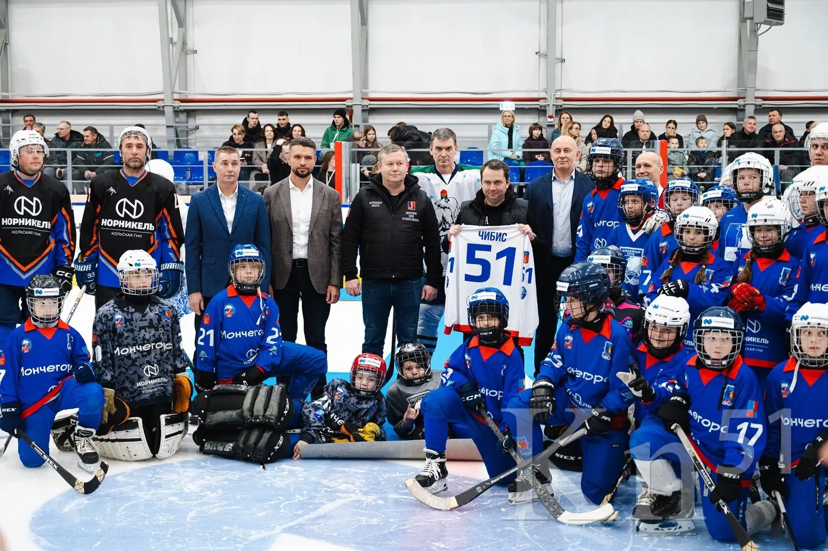 Открытие ледовой арены Имандра в Мончегорске