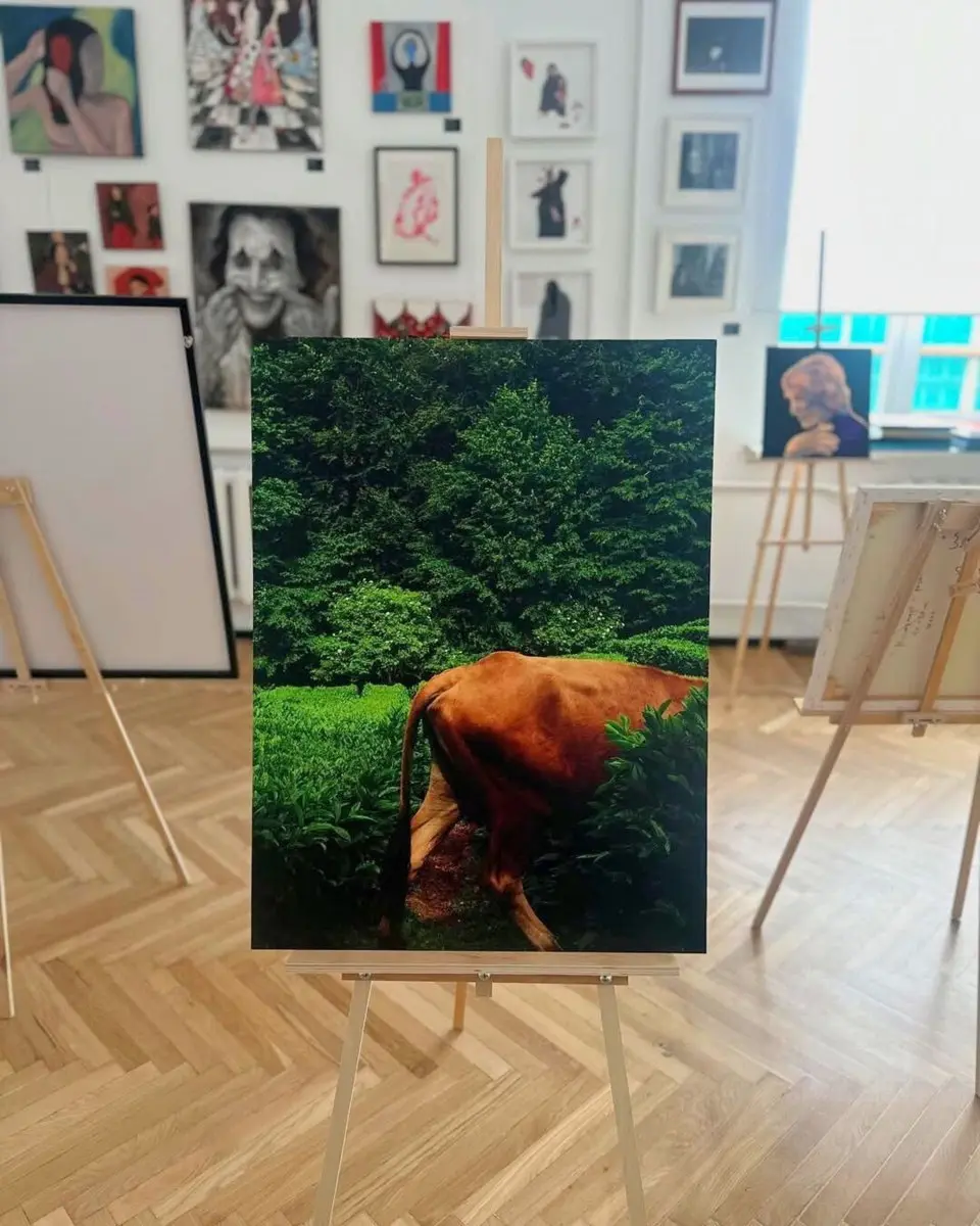 Выставка-ярмарка в галерее Хаос: открытие «50»