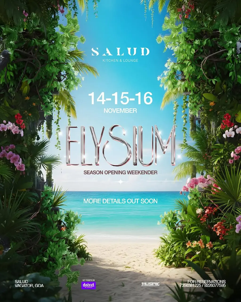 ELYSIUM — Salúd Goan Weekender