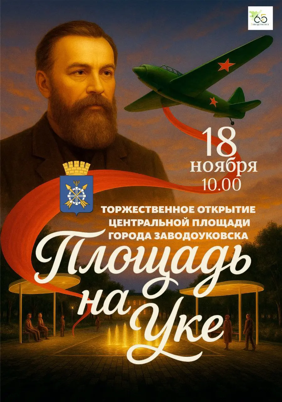 Открытие обновлённой Центральной площади города Заводоуковск