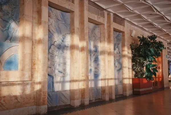 Мозаики дворца